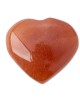 Ημιπολυτιμος Λιθος - Καρδιά Αβεντουρίνη Ροδακινί (Peach Aventurine) 3cm Καρδιές